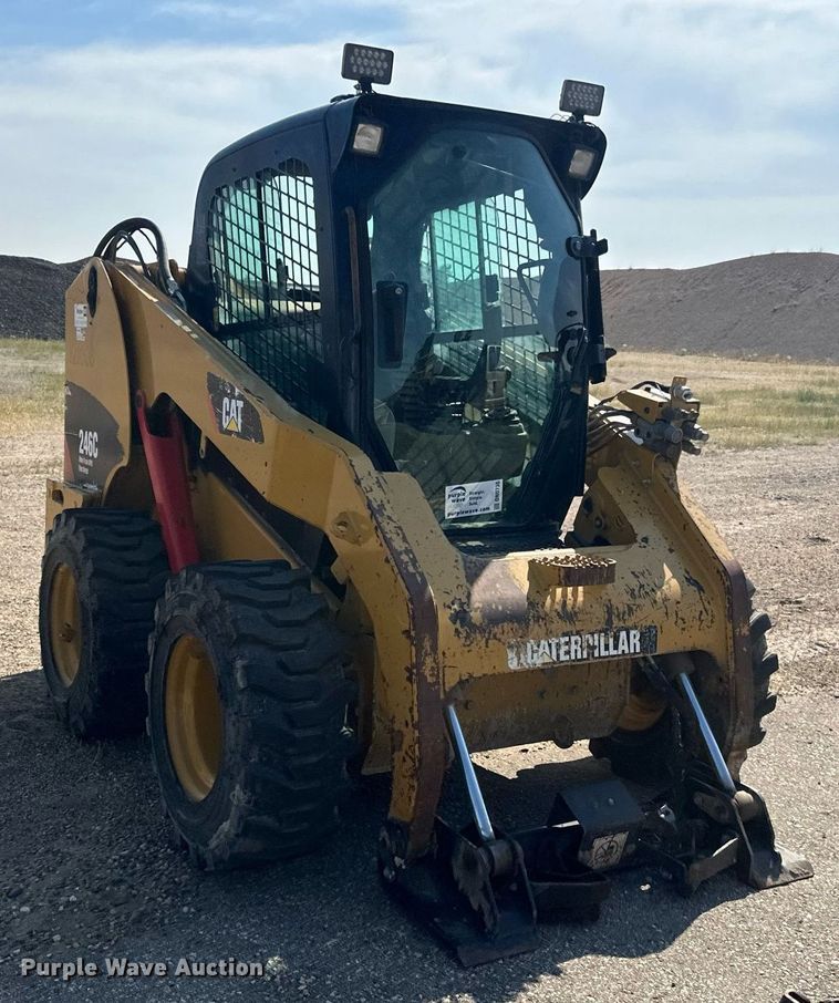 image for item DN0736 2012 Caterpillar  246C skid steer loader