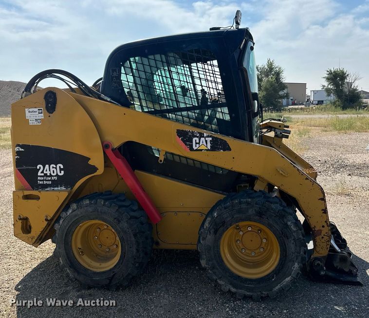 image for item DN0736 2012 Caterpillar  246C skid steer loader