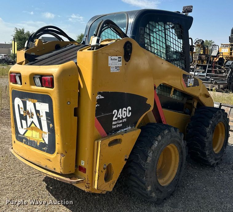 image for item DN0736 2012 Caterpillar  246C skid steer loader