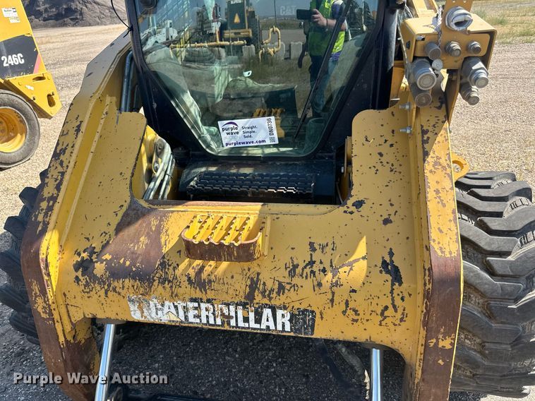 image for item DN0736 2012 Caterpillar  246C skid steer loader