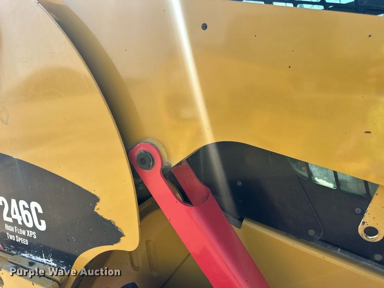 image for item DN0736 2012 Caterpillar  246C skid steer loader