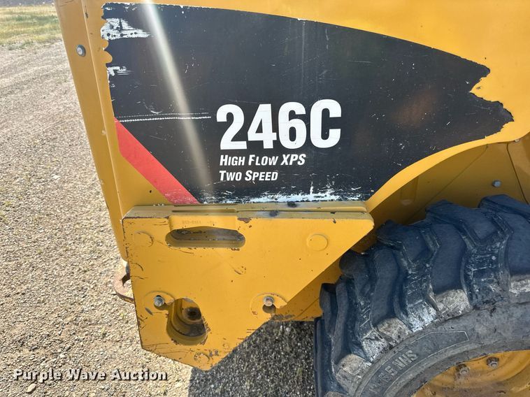 image for item DN0736 2012 Caterpillar  246C skid steer loader