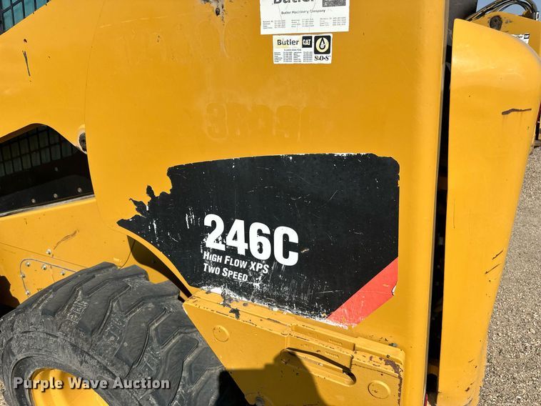 image for item DN0736 2012 Caterpillar  246C skid steer loader