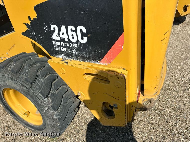 image for item DN0736 2012 Caterpillar  246C skid steer loader