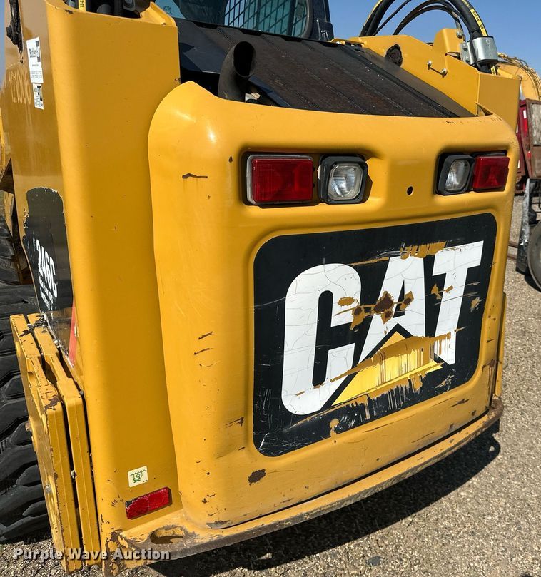 image for item DN0736 2012 Caterpillar  246C skid steer loader