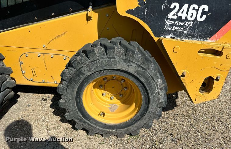 image for item DN0736 2012 Caterpillar  246C skid steer loader