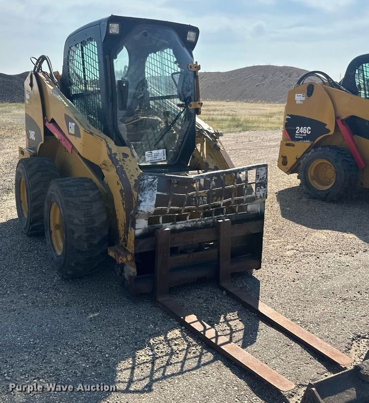 image for item DN0737 2010 Caterpillar  246C skid steer loader