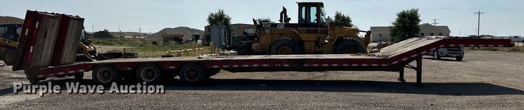 image for item DN0739 2001 Talbert equipment trailer