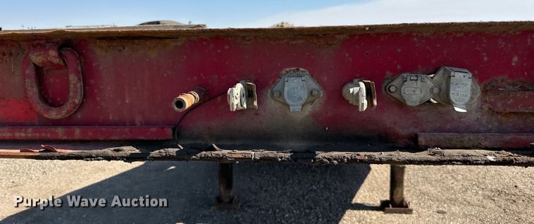 image for item DN0739 2001 Talbert equipment trailer