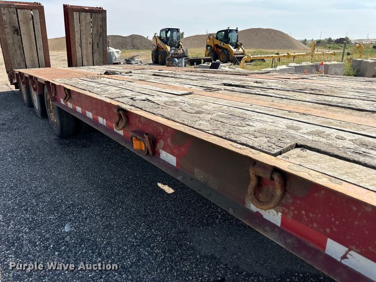 image for item DN0739 2001 Talbert equipment trailer