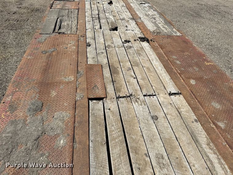 image for item DN0739 2001 Talbert equipment trailer