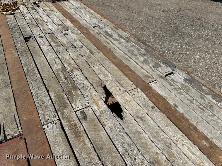 image for item DN0739 2001 Talbert equipment trailer