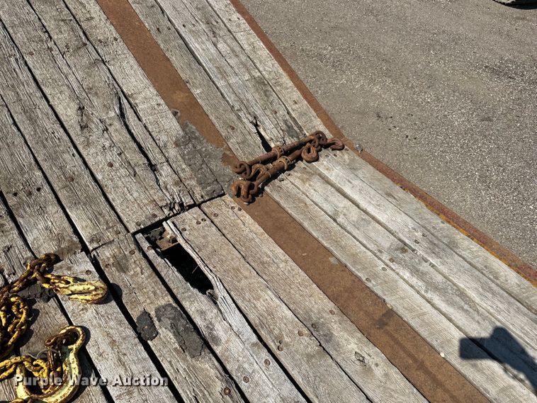 image for item DN0739 2001 Talbert equipment trailer