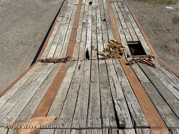 image for item DN0739 2001 Talbert equipment trailer