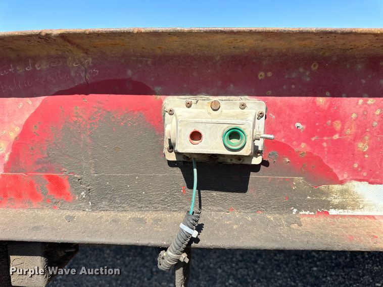 image for item DN0739 2001 Talbert equipment trailer