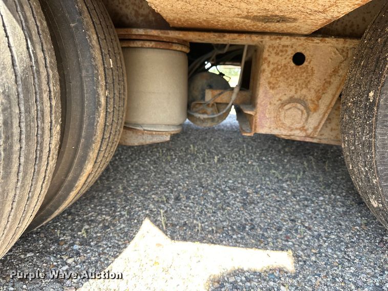 image for item DN0739 2001 Talbert equipment trailer