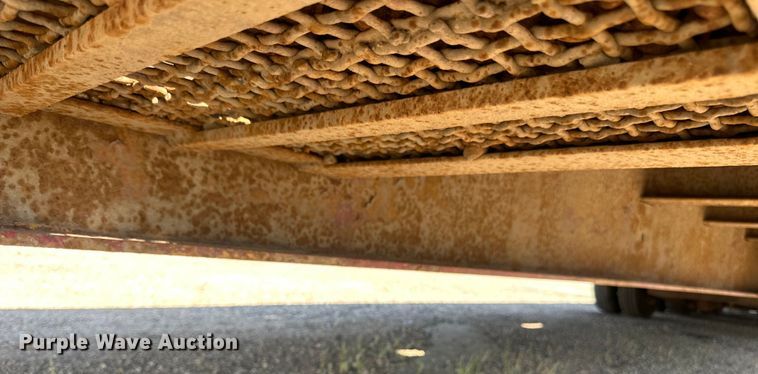 image for item DN0739 2001 Talbert equipment trailer