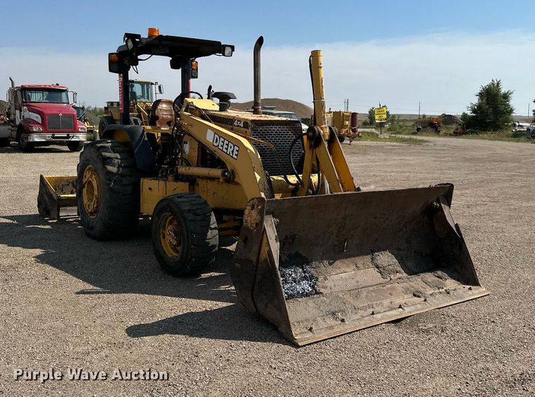 image for item DN0746 John Deere 210LE landscape tractor