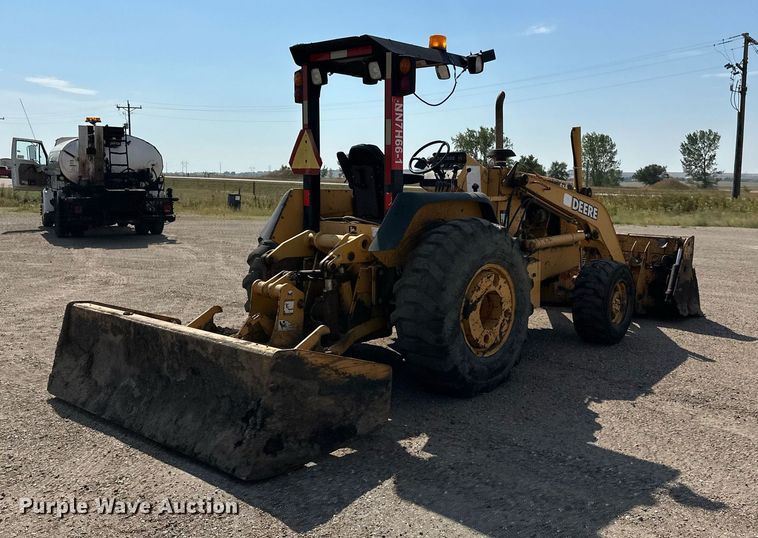 image for item DN0746 John Deere 210LE landscape tractor