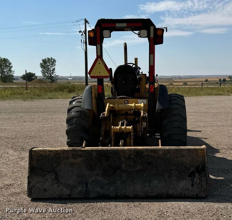 image for item DN0746 John Deere 210LE landscape tractor