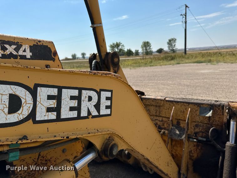 image for item DN0746 John Deere 210LE landscape tractor
