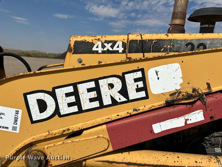 image for item DN0746 John Deere 210LE landscape tractor