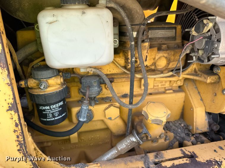 image for item DN0746 John Deere 210LE landscape tractor