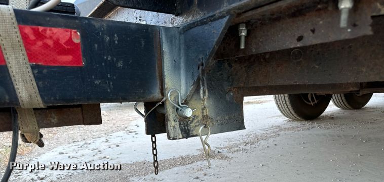 image for item DN0762 1991 Owens tilt deck utility trailer