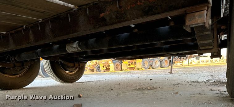 image for item DN0762 1991 Owens tilt deck utility trailer