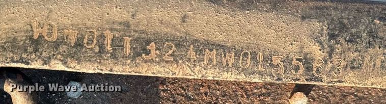 image for item DN0762 1991 Owens tilt deck utility trailer