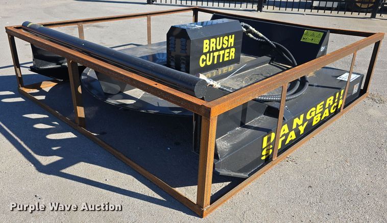 image for item DO5524 2024 Mower King SSRC skid steer rotary mower