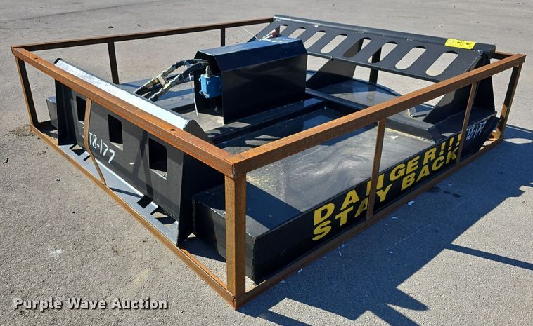 image for item DO5524 2024 Mower King SSRC skid steer rotary mower