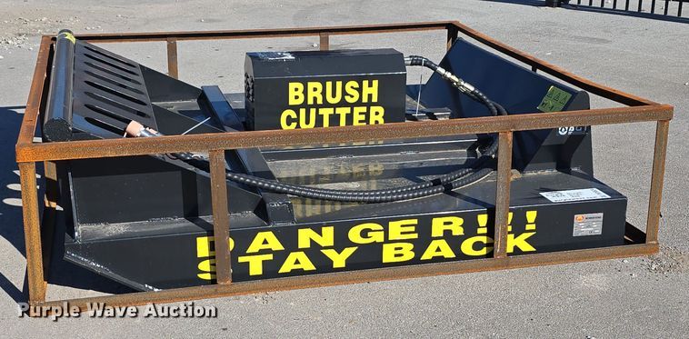 image for item DO5524 2024 Mower King SSRC skid steer rotary mower