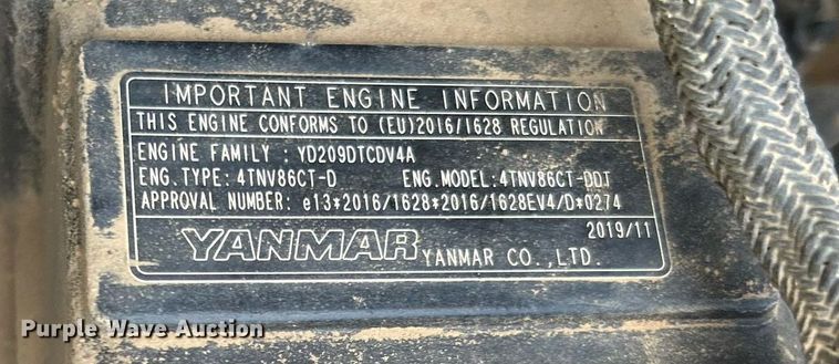 image for item DO7469 2020 Ditch Witch SK3000 compact utility loader