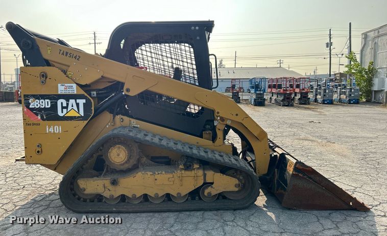 image for item DO7473 2016 Caterpillar  289D tracked skid steer loader