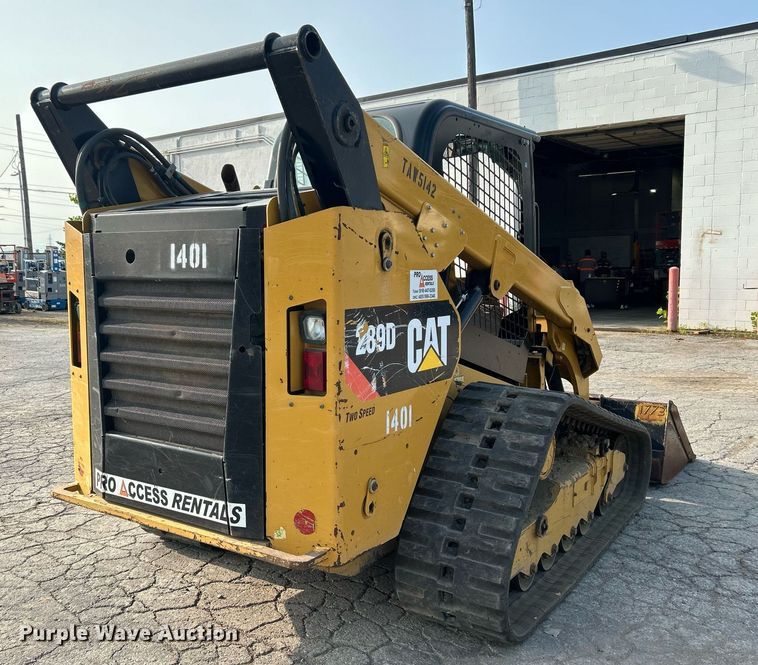 image for item DO7473 2016 Caterpillar  289D tracked skid steer loader