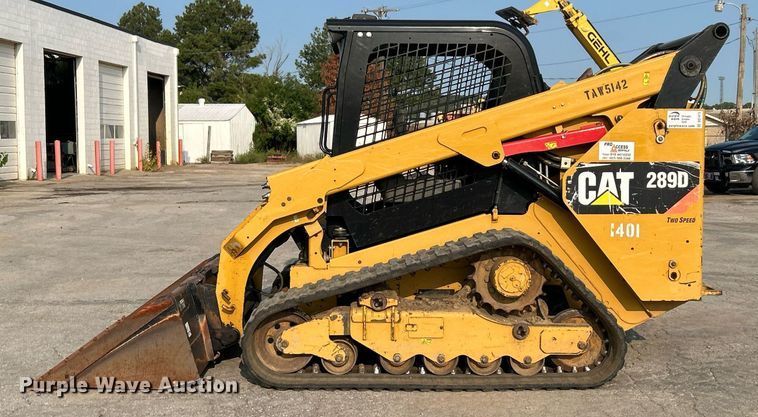 image for item DO7473 2016 Caterpillar  289D tracked skid steer loader