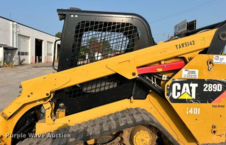 image for item DO7473 2016 Caterpillar  289D tracked skid steer loader