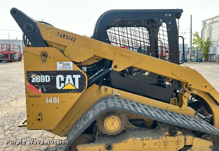 image for item DO7473 2016 Caterpillar  289D tracked skid steer loader
