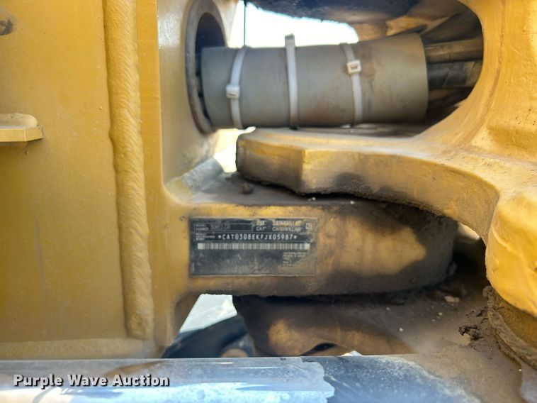 image for item DO7480 2016 Caterpillar 308E2 CR excavator