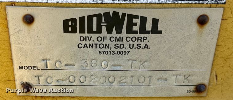 image for item DP6718 Bid-Well TC-360 texture cure machine