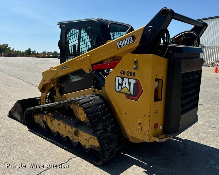 image for item DP6720 2020 Caterpillar  299D3 tracked skid steer loader