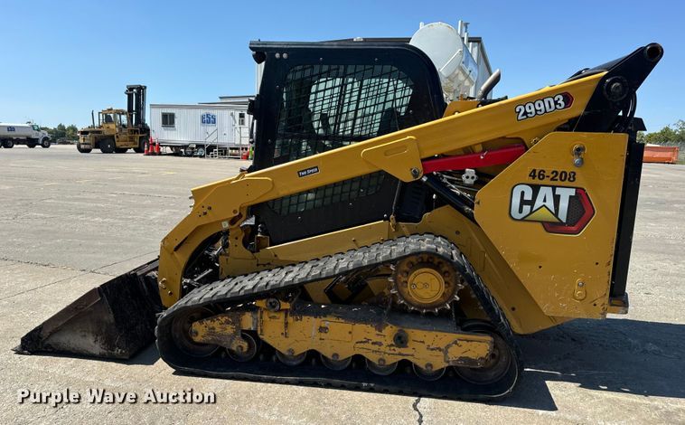 image for item DP6720 2020 Caterpillar  299D3 tracked skid steer loader