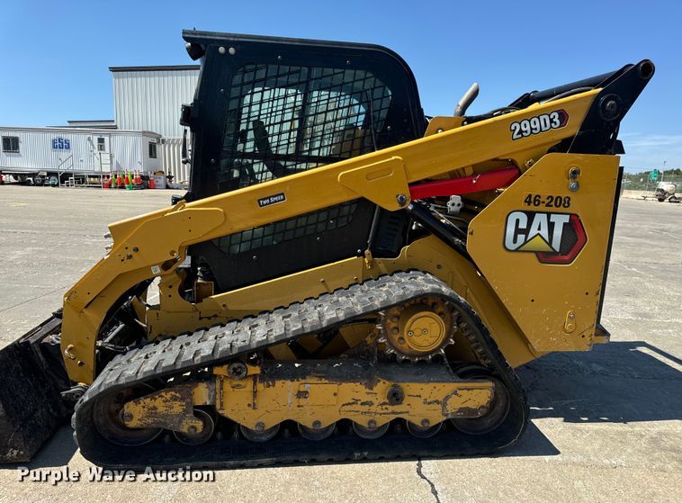image for item DP6720 2020 Caterpillar  299D3 tracked skid steer loader