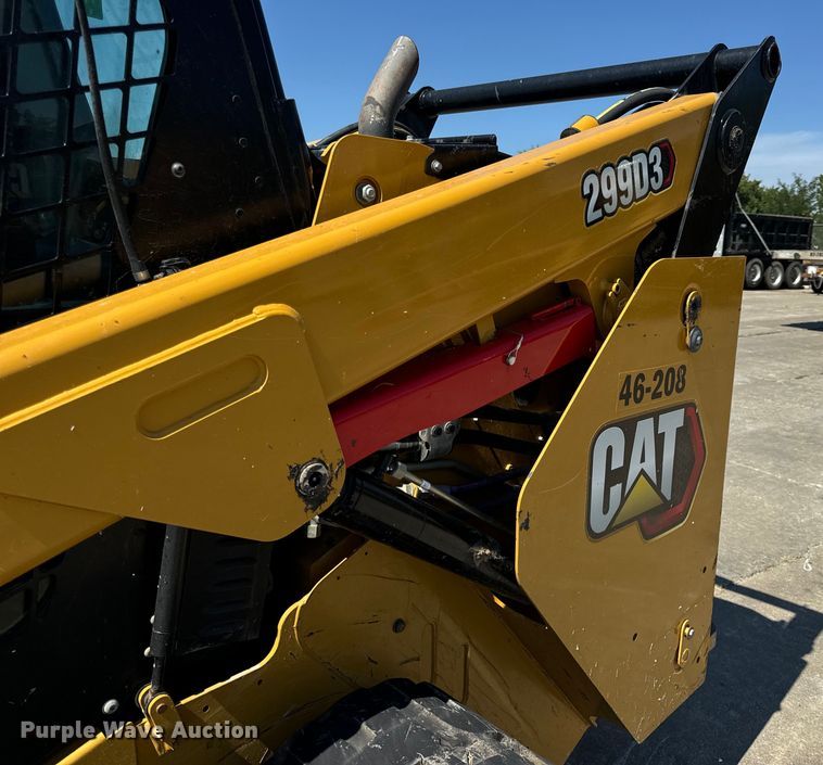 image for item DP6720 2020 Caterpillar  299D3 tracked skid steer loader