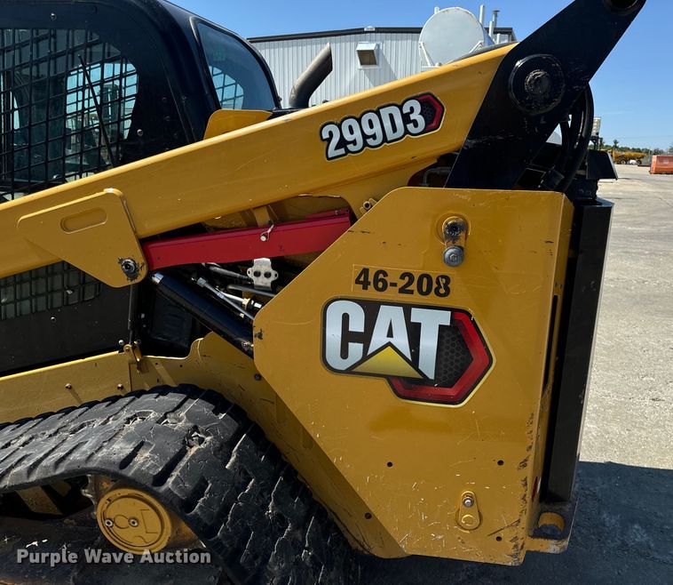 image for item DP6720 2020 Caterpillar  299D3 tracked skid steer loader