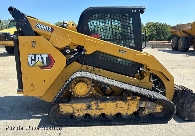 image for item DP6720 2020 Caterpillar  299D3 tracked skid steer loader