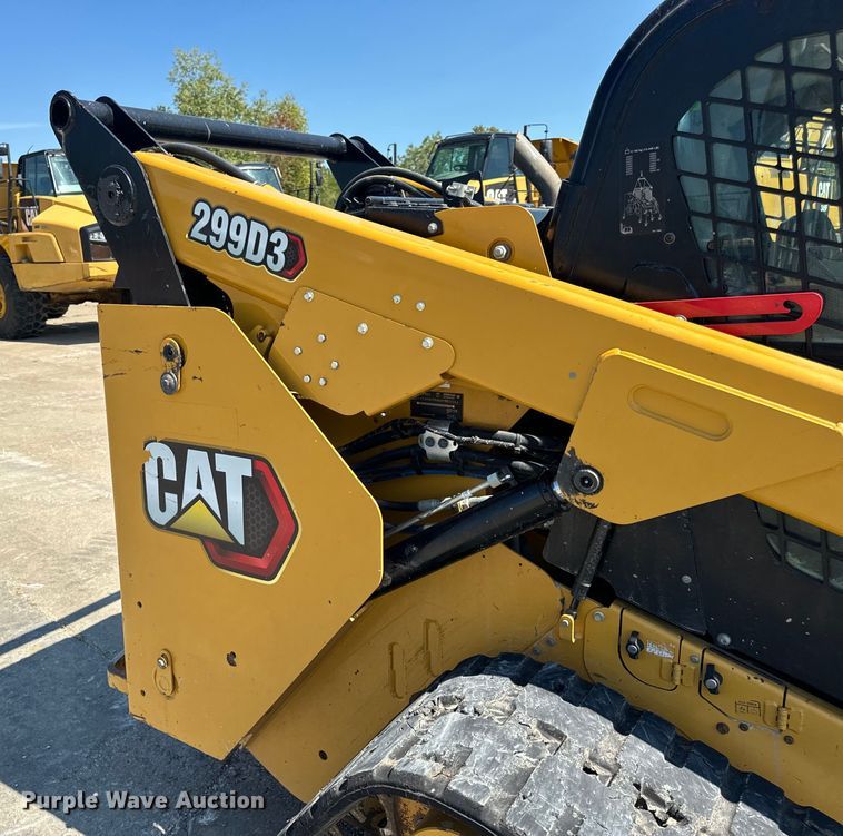 image for item DP6720 2020 Caterpillar  299D3 tracked skid steer loader
