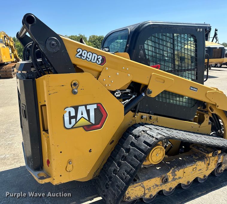 image for item DP6720 2020 Caterpillar  299D3 tracked skid steer loader