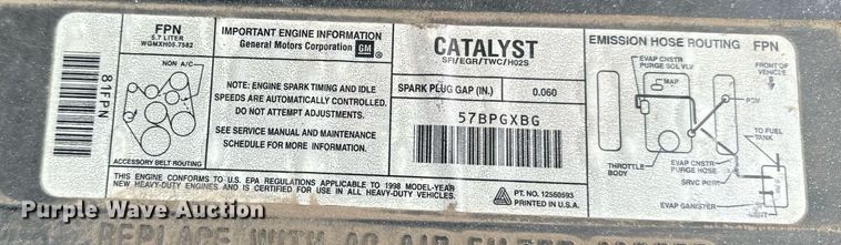 image for item DP8455 1998 Chevrolet C3500 Crew Cab pickup truck